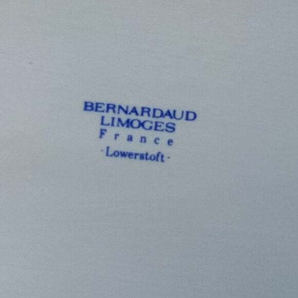 Vtg Rare Bernardaud Limoges French Long Plate - Picture 5 of 13